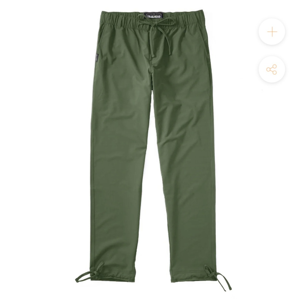 Coalatree Trailhead Pants - Olive - M slim